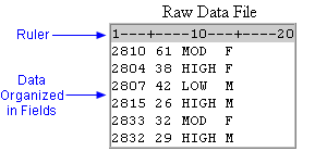 Sample raw data file