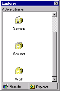 Libraries in Explorer window