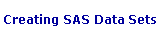 Creating SAS Data Sets