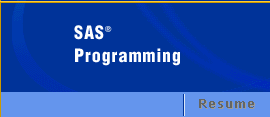 SAS Programming